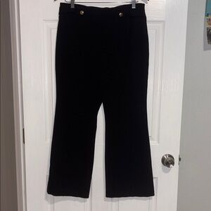 MK black pull on pants